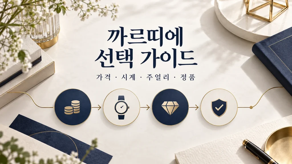 까르띠에 가격과 시계, 목걸이, 주얼리, 정품 확인 경로를 연결한 선택 가이드